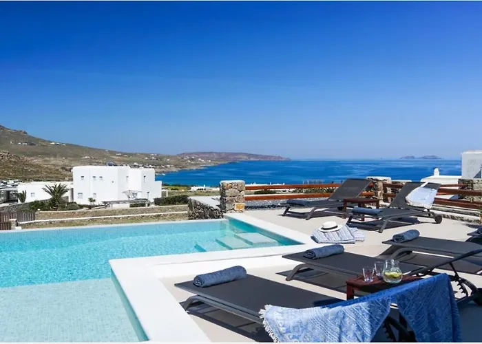 Villa Ortus White Cycladic Lux With Private Pool 3Bed & 3Bath!